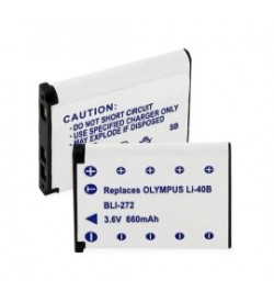 Olympus LI-40B, NP-45 3.7V 740mAh replacement batteries