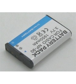 Casio NP-90 3.7V 1950mAh replacement batteries